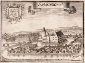 WENING Michael 1645-1718,Ansicht von “Schloß Wildenau”,Palais Dorotheum AT 2007-04-04