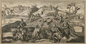 WENING Michael 1645-1718,Umzug des Klosters Sankt Veitzeigt die Translation,Mehlis DE 2021-08-26