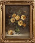 WENN M.H 1900-1900,Yellow flowers in a vase,Bonhams GB 2011-07-13