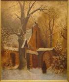 WENTZ L.B,WENTZ'S CHURCH IN THE SNOW, PENNSYLVANIA,1885,William Doyle US 2001-02-21
