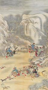 WENYAN XIANG,Hunting in winter,1826,Van Ham DE 2016-12-08