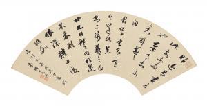 WENZHI WANG 1730-1802,Calligraphy in Running-Cursive Script,Christie's GB 2019-05-27