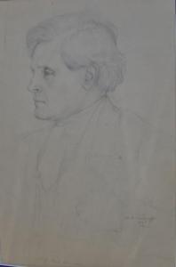 WERBOFF Mikhaïl Alexandrovitch 1896-1996,Portrait de Monsieur J. Paul-Boncou,1925,Millon & Associés 2015-07-08