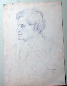 WERBOFF Mikhaïl Alexandrovitch 1896-1996,Portrait de Monsieur J. Paul-Boncou,1925,Millon & Associés 2010-12-17