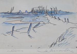 WERKMEISTER Wolfgang 1941,Landscape,Burstow and Hewett GB 2021-03-25