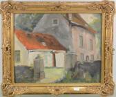 werlemann Carl 1874-1939,Vue de maison,Rops BE 2017-01-29