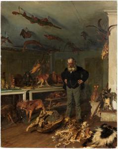 WERNER Alexander Friedrich 1827-1908,The Taxidermist,1878,Sotheby's GB 2023-01-19