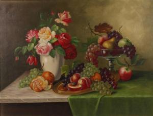 WERNER E,Tafelstillleben mit Früchten dekoratives,Mehlis DE 2016-11-17
