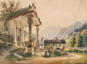 WERNER Joseph 1818-1887,In Ramsau near Berchtesgaden,Palais Dorotheum AT 2024-03-28