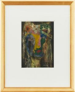 WERNER Lambert 1900-1983,Figurkomposition,1941,Uppsala Auction SE 2023-08-15