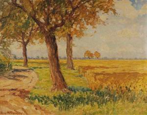 WERNER Max 1879-1948,Norddeutsche Felderlandschaft,Wendl DE 2016-10-20