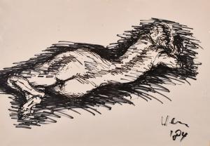 WERNER Michael 1912-1989,Two abstract nude studies,John Nicholson GB 2021-03-24