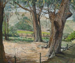 WERNER philipp 1897-1982,Eucalyptus along a country road,1951,Bonhams GB 2013-02-24