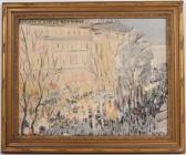 WERNER philipp 1897-1982,Paris Street Scene,Nye & Company US 2019-07-31