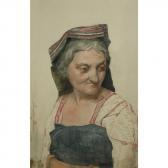 WERNER Rinaldo 1842-1922,Roman Woman,1870,William Doyle US 2012-06-20