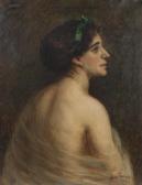 WERNER Violet 1900-1900,Portrait of a Woman,Hindman US 2011-01-19
