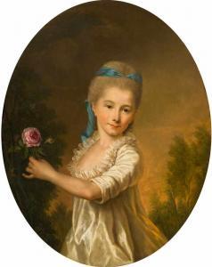 WERTMÜLLER Adolf Ulrik 1751-1811,Bildnis eines weissgekleideten jungen Mäd,Galerie Widmer Auktionen 2020-06-24