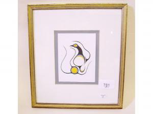 WESCOUPE Clemence 1951,stylised penguin,Smiths of Newent Auctioneers GB 2016-07-15