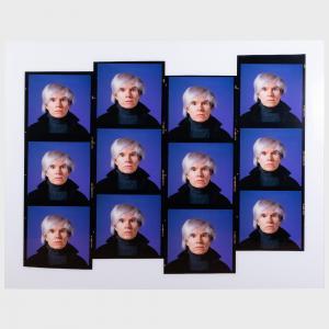 WESENER Wolfgang 1960,Andy Warhol ?'Contact Sheet?',1986,Stair Galleries US 2022-09-15