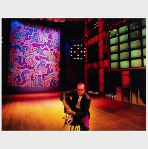 WESENER Wolfgang 1960,Keith Haring at Palladium,1986,Stair Galleries US 2022-09-15