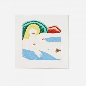 WESSELMANN Tom 1931-2004,Shiny Nude (from the Rubber Stamp portfolio),1977,Wright US 2024-04-18