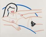 WESSELMANN Tom 1931-2004,Study for Kate Nude Line Drawing (Brunette),1984,Peter Karbstein 2024-03-16