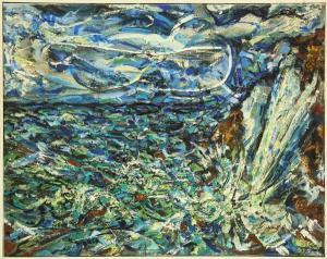 WESSELS Glenn 1895-1982,''Wind and Water,1961,Clars Auction Gallery US 2010-07-11