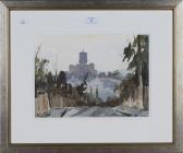 WESSON Edward 1910-1983,Guildford from Pewley,Tooveys Auction GB 2019-03-20