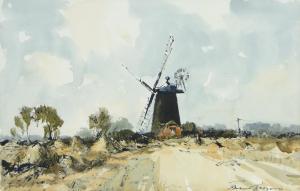 WESSON Edward 1910-1983,Windmill,Burstow and Hewett GB 2016-01-27