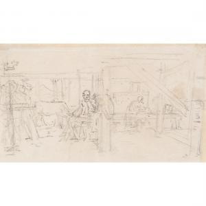 WEST Benjamin 1738-1820,Sketch Study,MICHAANS'S AUCTIONS US 2023-07-14