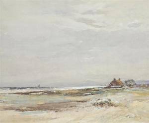 WEST David 1868-1936,A coastal landscape,Christie's GB 2008-10-23