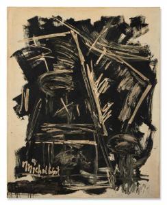 WEST Michael 1908-1991,White Writing,1966,Sotheby's GB 2022-11-15