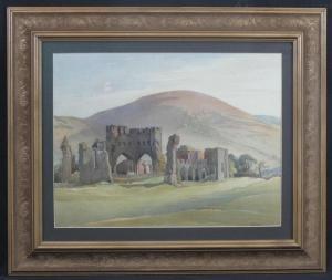 WEST WALTER JAMES 1882-1942,Llanthony Abbey, Vale of Ewyas,Peter Francis GB 2016-09-07