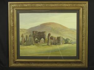 WEST WALTER JAMES 1882-1942,Llanthony Abbey, Vale Of Ewyas,Peter Francis GB 2014-09-23