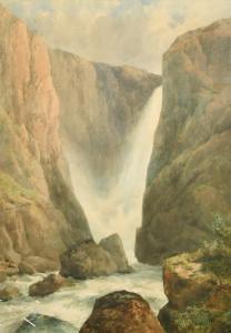 WEST William 1801-1861,The Voring falls Norway,John Nicholson GB 2022-09-07