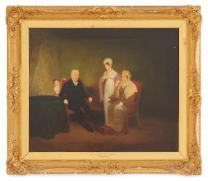 WESTALL Richard 1765-1836,A Visit from the Family Lawyer,New Orleans Auction US 2024-01-25