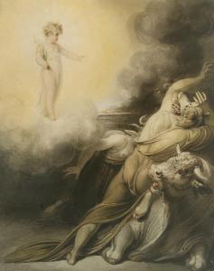 WESTALL Richard 1765-1836,Beelzebub and the devils, alarmed by a vision of t,Christie's 2009-09-15