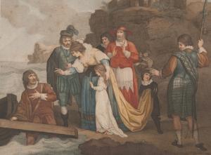 WESTALL Richard 1765-1836,THE DEPARTURE OF MARY QUEEN OF SCOTS TO FRANCE,Sotheby's GB 2016-04-12