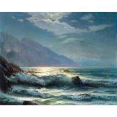 WESTCHILOFF Constantin Alexandrovich 1877-1945,crimean coastal scene,Sotheby's GB 2003-05-21