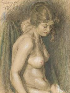 WESTERMANN Gerard 1880-1971,Nudo di donna,1968,Babuino IT 2015-03-10