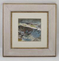 WESTERN Claire,Low Tide on Exe and Rough Sea at Branscombe,2001,Serrell Philip GB 2016-01-14