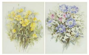 WESTERN Enid Alison,Still life flowers,Eastbourne GB 2020-05-13