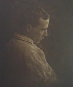 Weston Edward 1886-1958,Self - Portrait in Profile,1911,Daniel Cooney Fine Art US 2012-11-09