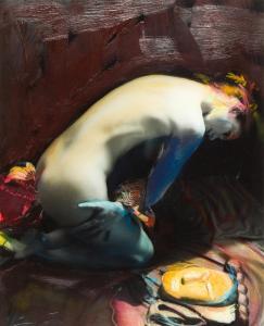 WESTON Kim 1953,Kneeling Nude,2006,Clars Auction Gallery US 2020-10-10