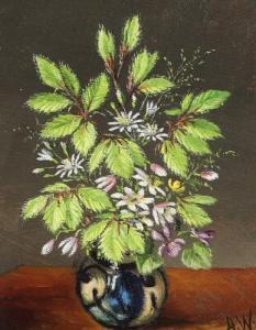 WESTPHAL Anna 1858-1950,Still life with flowers,Bruun Rasmussen DK 2022-01-31