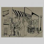 WESTPHAL katherine 1919,"Seattle Street Scene".,1947,Auctions by the Bay US 2008-01-06