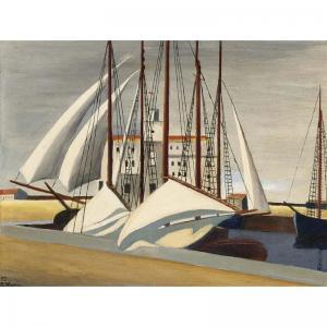 WESTRA ROELF 1908-1985,haven van harlingen,1937,Sotheby's GB 2006-05-23