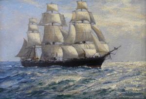 WETHERALL Arthur James 1879-1957,HMS VOLAGE,1893,Lawrences GB 2018-10-12