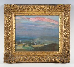 WETHERED Vernon 1865-1952,Landscape at Sunset,Tooveys Auction GB 2024-01-24