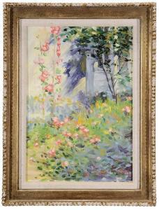WETMORE Gordon 1938-2011,Garden View,1902,Brunk Auctions US 2016-05-12